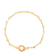 Harrods Astrid & Miyu Gold-Plated Hardware Chain Bracelet 20cm- Buy online at McGrocer