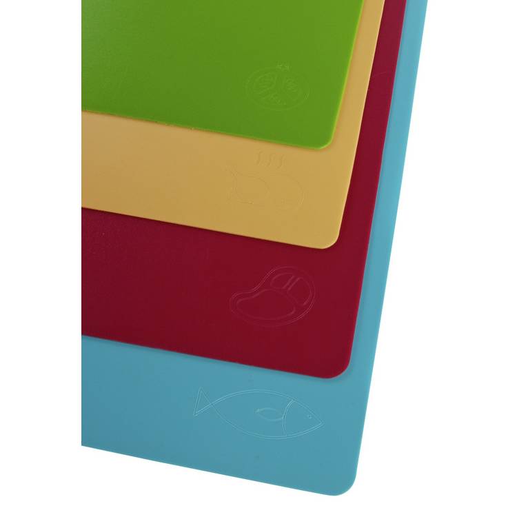 Argos Home flexible chopping mats pack of 4 40x29.5cm (British brand)