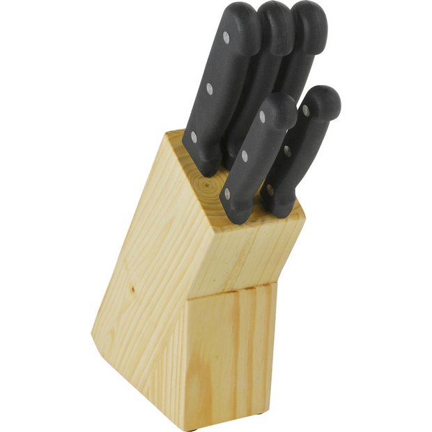 Home Essentials 5 piece knife set, imported from the UK