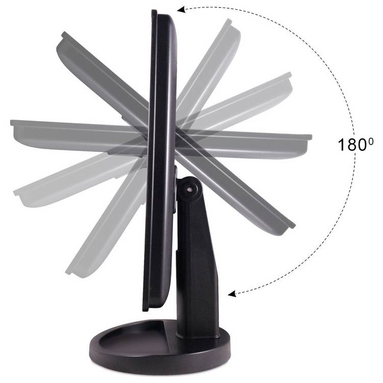 Rio 21 LED illuminated cosmetic mirror (British brand)