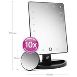 Rio 21 LED illuminated cosmetic mirror (British brand)