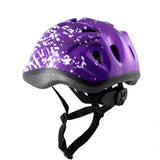 Challenge kids bike helmet and safety set purple 51-56cm, imported from the UK