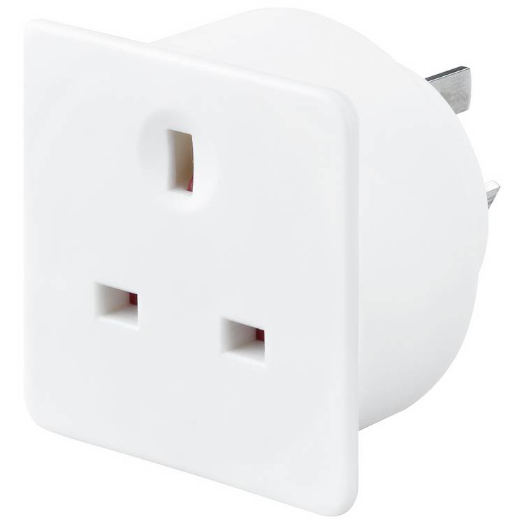 Masterplug travel adaptor 3 pack, imported from the UK