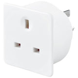 Masterplug travel adaptor 3 pack, imported from the UK