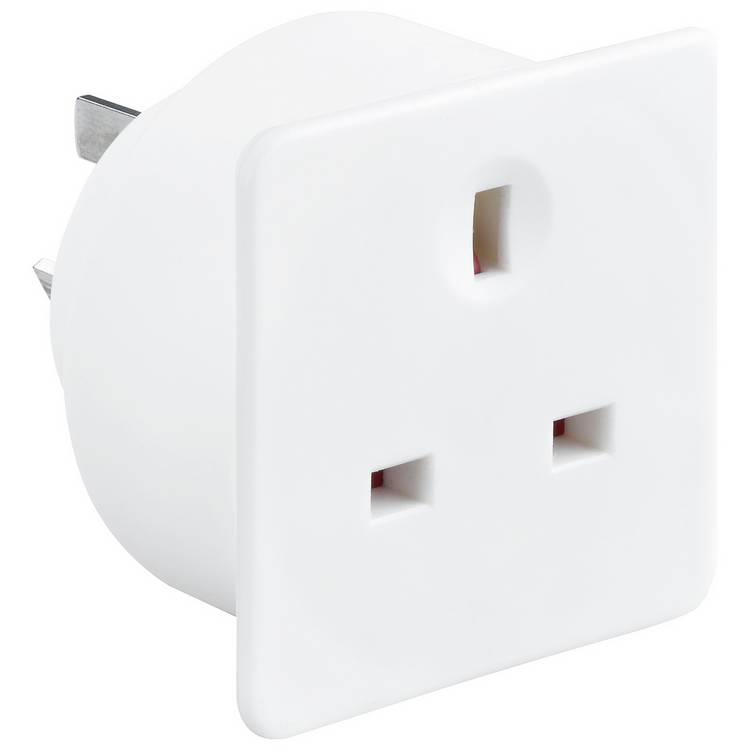 Masterplug travel adaptor 3 pack, imported from the UK