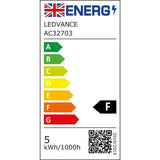 Osram LED GU10 bulb twin pack 5W - British product