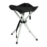 Pro Action folding camping stool black, imported from the UK
