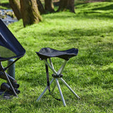 Pro Action folding camping stool black, imported from the UK
