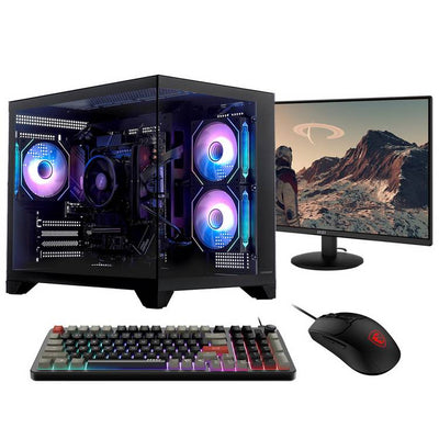 Argos Stormforce Rogue AMD Ryzen 5 16GB 1TB Gaming Desktop PC with 23.8in Monitor Bundle- Buy online at McGrocer