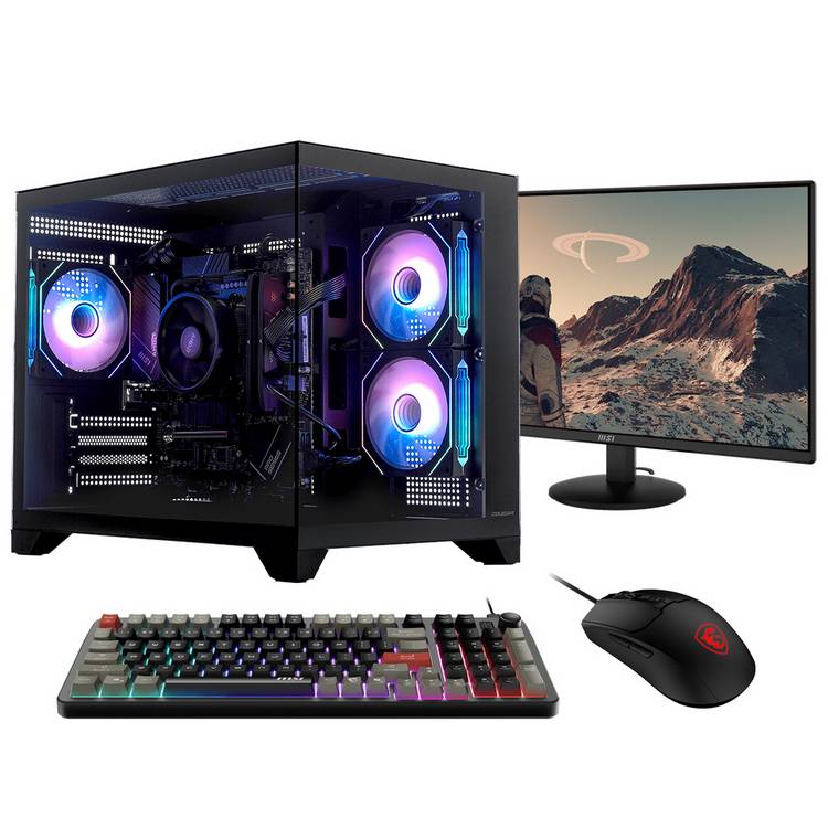Stormforce Rogue gaming PC bundle with monitor, imported from the UK
