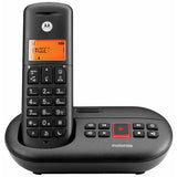 Motorola E211 cordless telephone with answering machine - British product