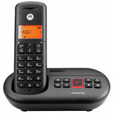 Motorola E211 cordless telephone with answering machine - British product
