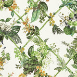 Laurence Llewelyn Bowen Cotswold Fantasia white flatweave runner 61x230cm (British brand)