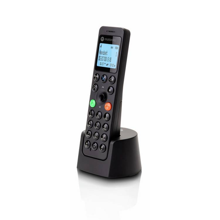 Motorola DOT211 cordless telephone with answering machine - British product