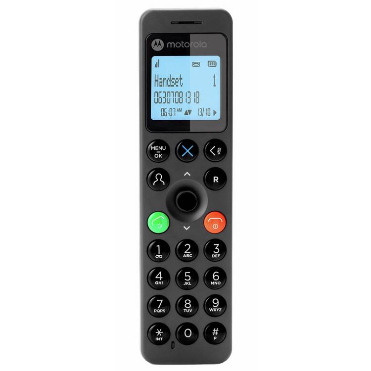 Motorola DOT211 cordless telephone with answering machine - British product