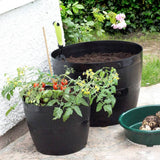 Argos Whitefurze 34cm Barrel Planter- Buy online at McGrocer