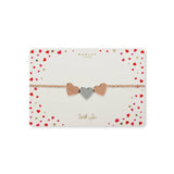 Radley heart charm bracelet rose gold and silver plated, UK version