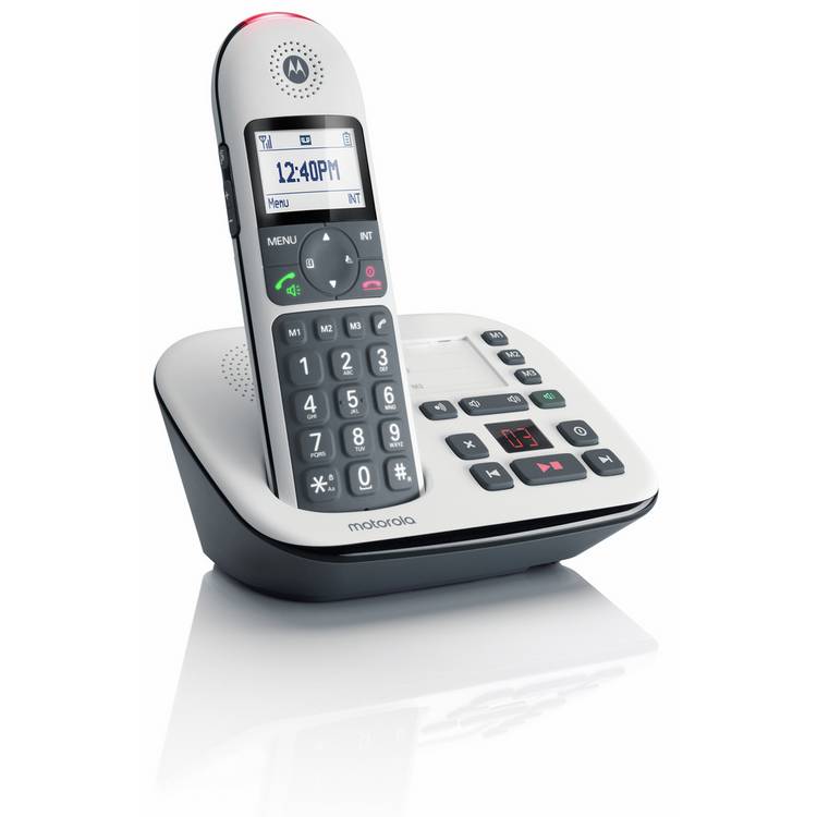 Motorola CD5011 cordless telephone with answer machine, imported from the UK