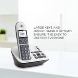 Motorola CD5012 twin cordless telephone with answer machine (British brand)