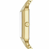 Fossil Raquel gold-toned stainless steel bracelet watch, imported from the UK