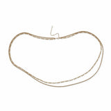 Revere gold tone multi chain belly chain (British brand)