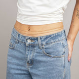 Revere gold tone multi chain belly chain (British brand)