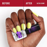 Rimmel Ultrashine Top Coat 12ml, imported from the UK