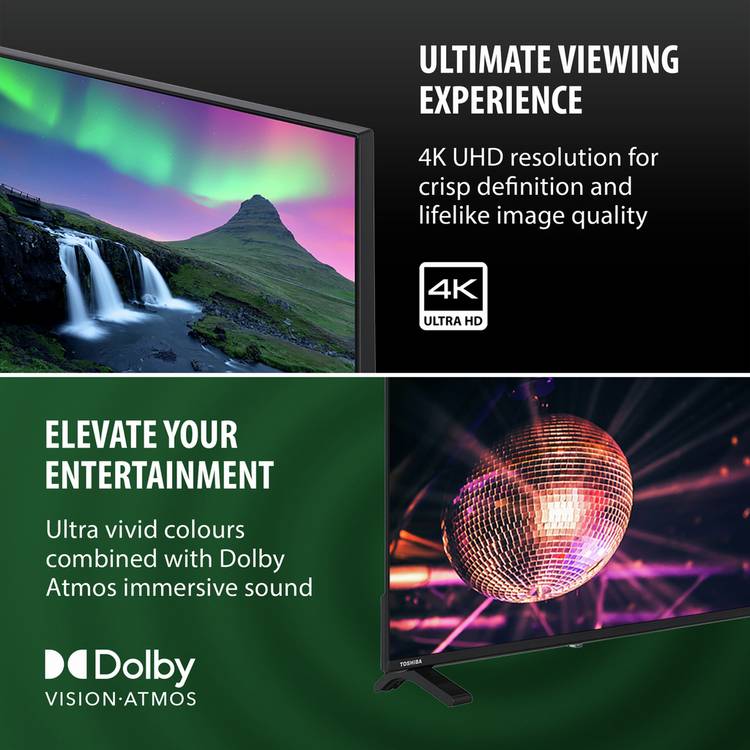 Toshiba 50 inch 4K Smart TV Fire TV - British product