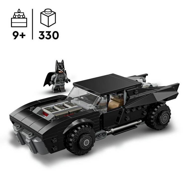 LEGO Batman Batmobile 330-piece set, imported from the UK