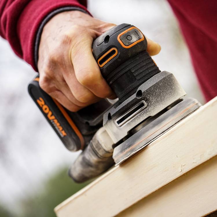 Worx cordless detail sander 20V, UK version