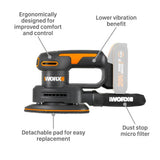 Worx cordless detail sander 20V, UK version