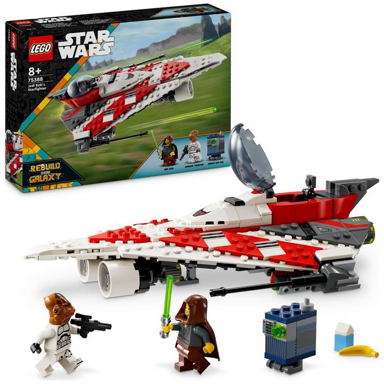 LEGO Star Wars Jedi Bob's Starfighter building toy (British brand)