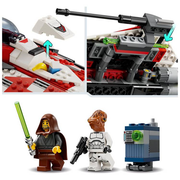 LEGO Star Wars Jedi Bob's Starfighter building toy (British brand)
