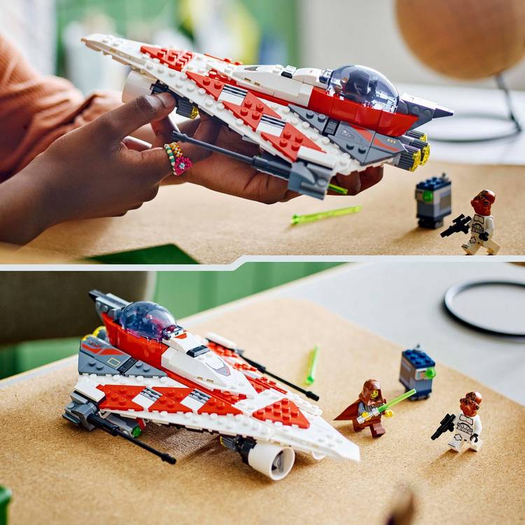 LEGO Star Wars Jedi Bob's Starfighter building toy (British brand)