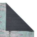 Harlequin Demoiselle blue flatweave rug 120x170cm (British brand)