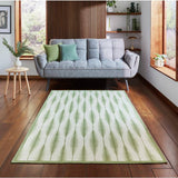 Argos Scion Kasuri Sage Green Flatweave Rug - 76x150cm- Buy online at McGrocer