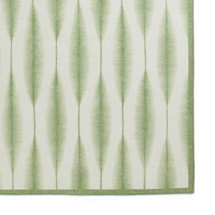 Scion Kasuri flatweave rug sage green 76x150cm - British product