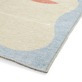 Scion Mr Fox terracotta flatweave rug 76x150cm, imported from the UK