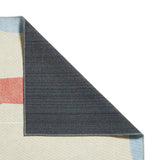 Scion Mr Fox terracotta flatweave rug 76x150cm, imported from the UK