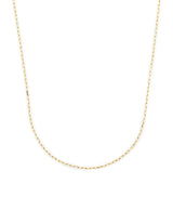 Harrods Jade Trau Yellow Gold Chain Necklace- Buy online at McGrocer