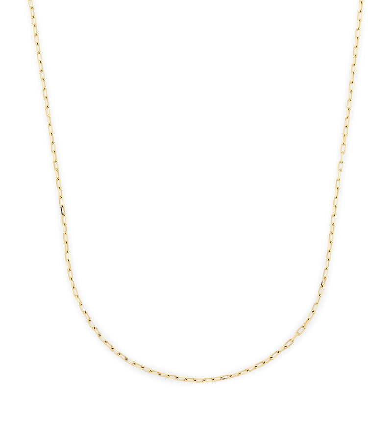 Jade Trau yellow gold chain necklace, imported from the UK