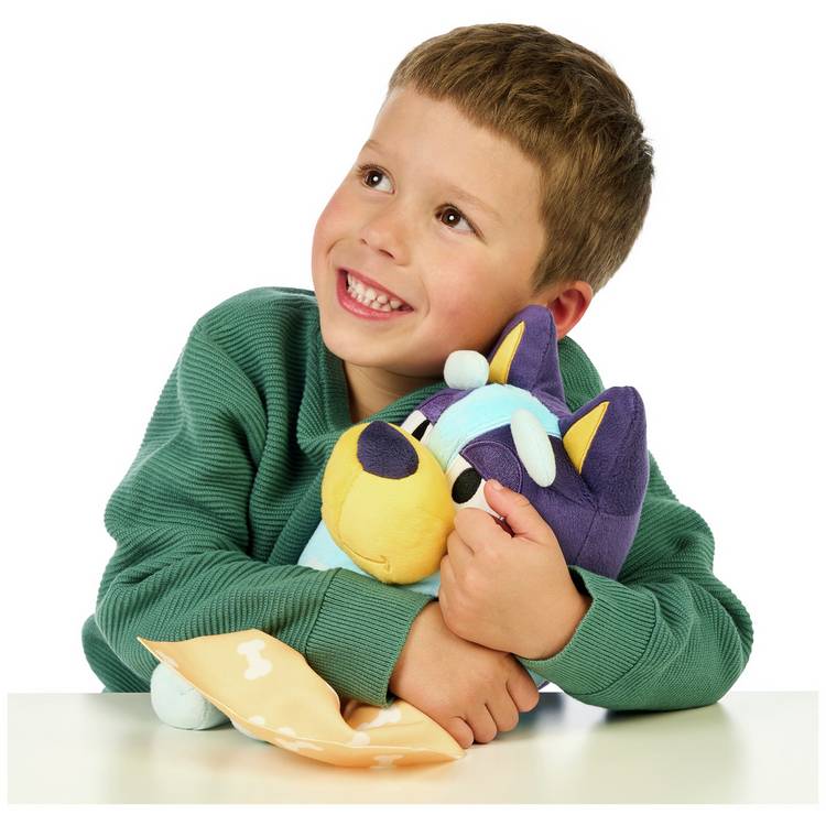 Bluey Sleepytime plush toy with sound effects - British product