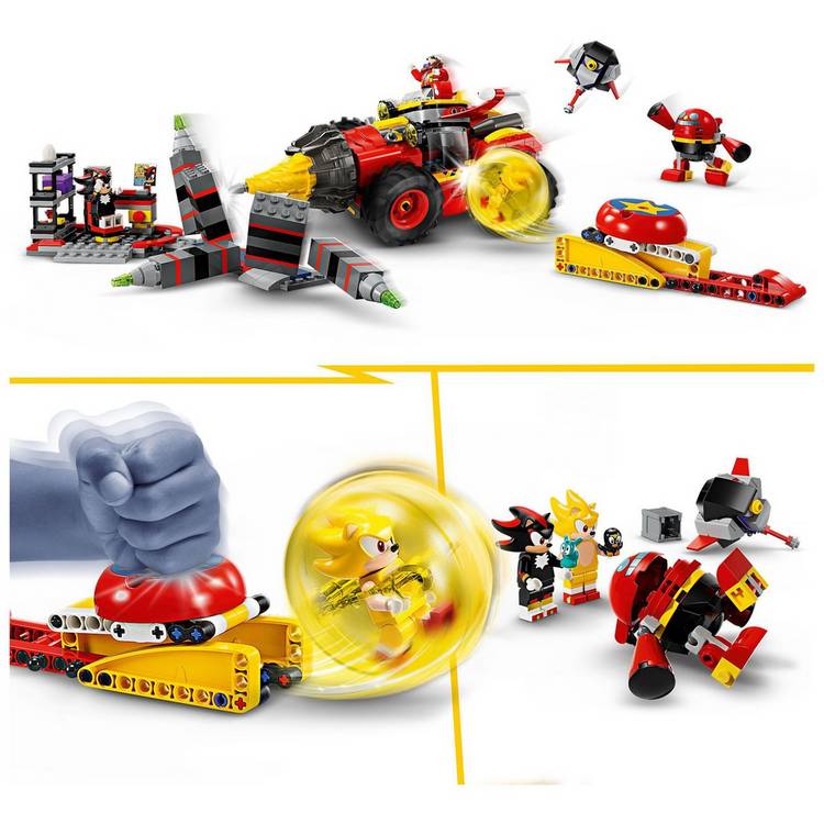 LEGO Sonic vs Egg Drillster building set 590 pieces - British product