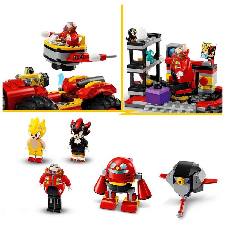 LEGO Sonic vs Egg Drillster building set 590 pieces - British product