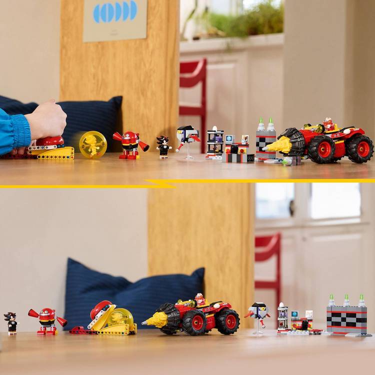 LEGO Sonic vs Egg Drillster building set 590 pieces - British product