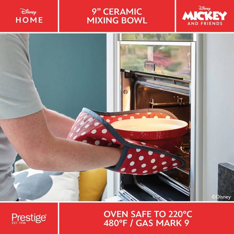 Prestige Disney Mickey mixing bowl set 23cm, imported from the UK