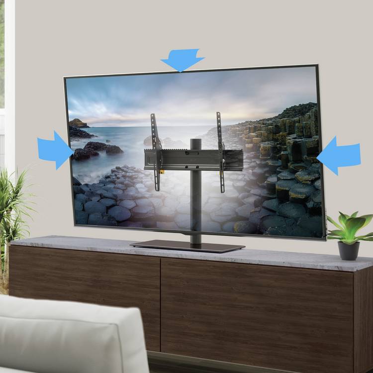 AVF AR-RB1024B TV stand black 77 inch - British product