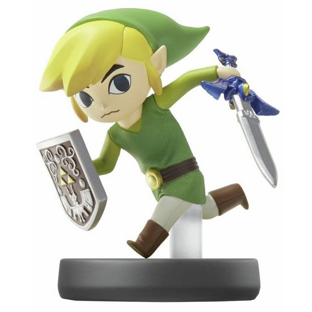 Nintendo Toon Link amiibo collectible figure H19cm (British brand)