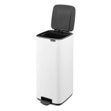 Brabantia Bo white pedal bin 30 litre, UK version