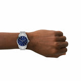 Fossil Pearson multifunction stainless steel watch - British product